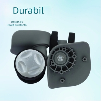 Roți de bagaje Hongri - PVC, roți cu două rânduri, culoare solidă, primăvara 2024