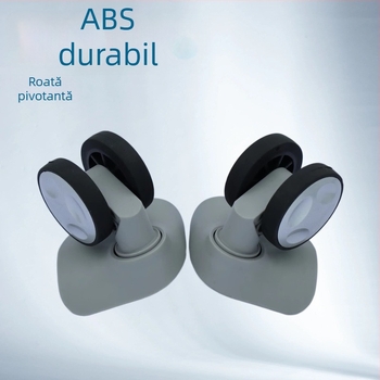 Roți de bagaje Hongri - PVC, roți cu două rânduri, culoare solidă, primăvara 2024