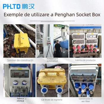 Cutie de distribuție exterioră, 26 circuite, IP44/IP65, montaj pe suprafață, seria PXH, 63A