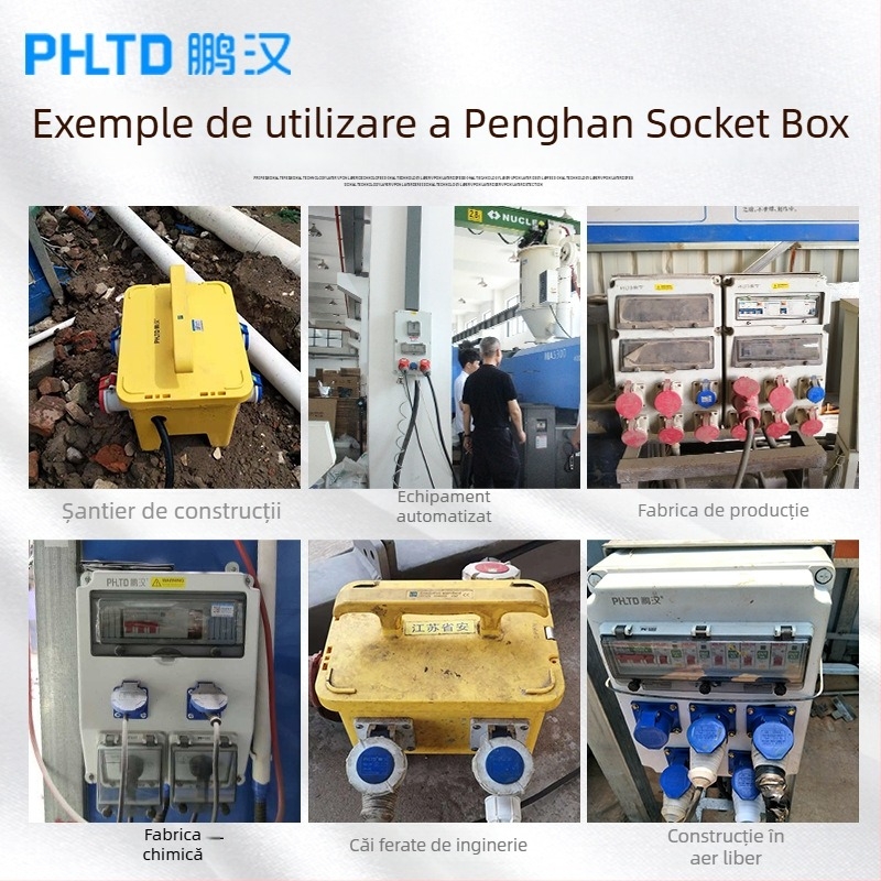 Cutie de distribuție exterioră, 26 circuite, IP44/IP65, montaj pe suprafață, seria PXH, 63A