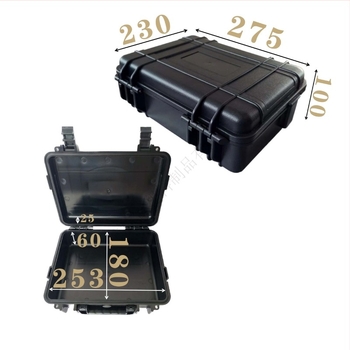 Cutie de unelte din ABS plastic — impermeabilă, rezistentă la căderi, portabilă