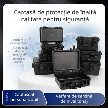 Casetă de unelte 2519, material PP, căptușeală cu burete, capacitate de încărcare 30–40 kg, pentru depozitare și protecția instrumentelor și a echipamentelor