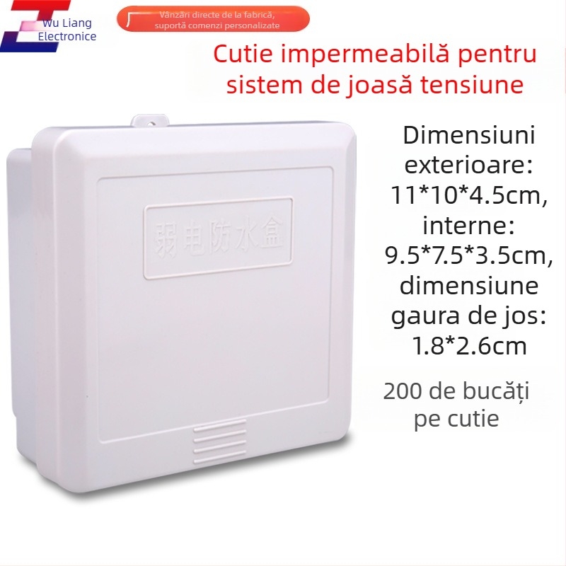 Cutie electric impermeabilă pentru joasă tensiune, model zl-small, marcă Volume/Zou'liang