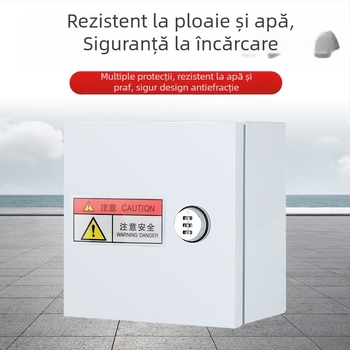 Cutie externă de încărcare pentru EV cu blocare prin parolă, anti-furt, impermeabilă, IP55, 32A, carcasă din oțel laminat la rece