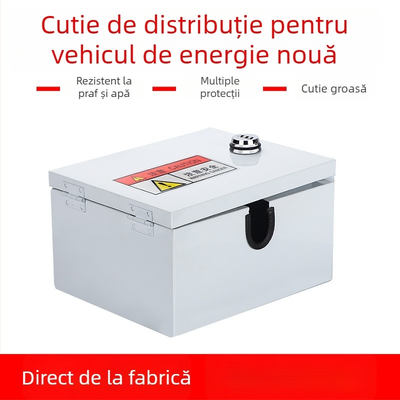 Cutie externă de încărcare pentru EV cu blocare prin parolă, anti-furt, impermeabilă, IP55, 32A, carcasă din oțel laminat la rece