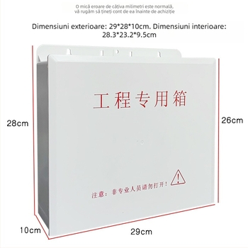 Cutie exterioară pentru echipamente de monitorizare, plastic ABS rezistent la ploaie, întrerupător de alimentare, cutie de joasă tensiune — Origine: Guangdong; Brand: Volume/zou'liang; Model: Waterproof tank