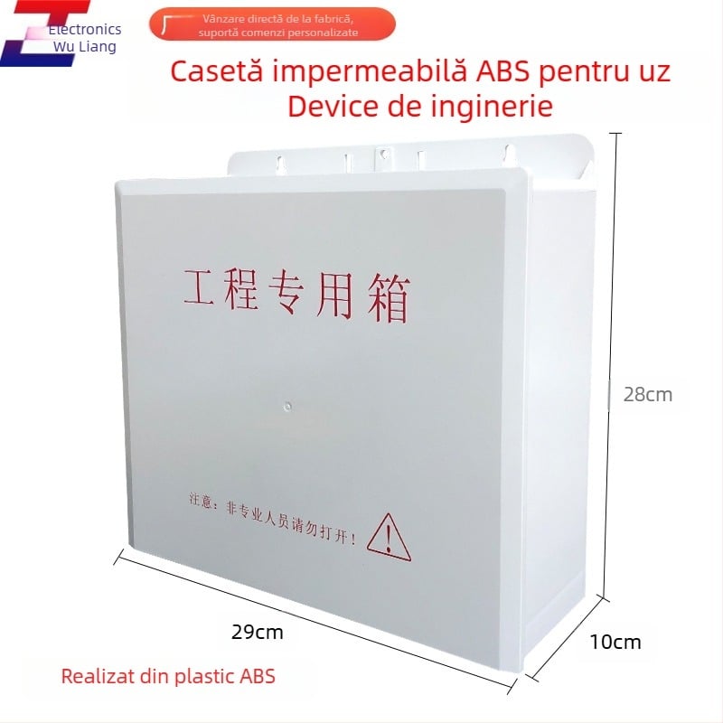 Cutie exterioară pentru echipamente de monitorizare, plastic ABS rezistent la ploaie, întrerupător de alimentare, cutie de joasă tensiune — Origine: Guangdong; Brand: Volume/zou'liang; Model: Waterproof tank