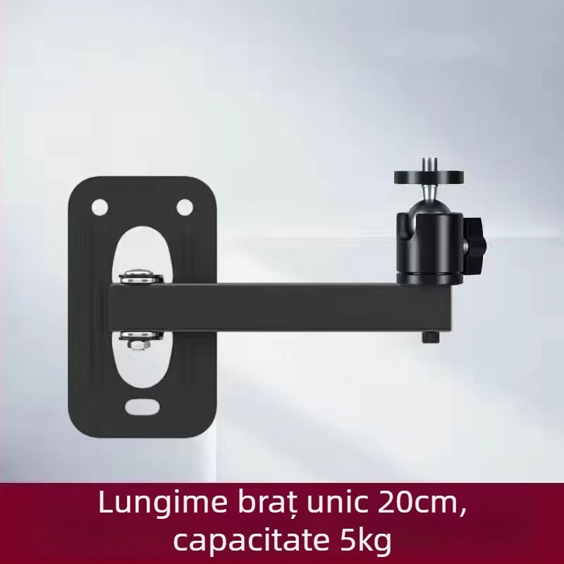 Suport de perete pentru proiector cu cap pan-tilt rotativ, compatibil XGIMI