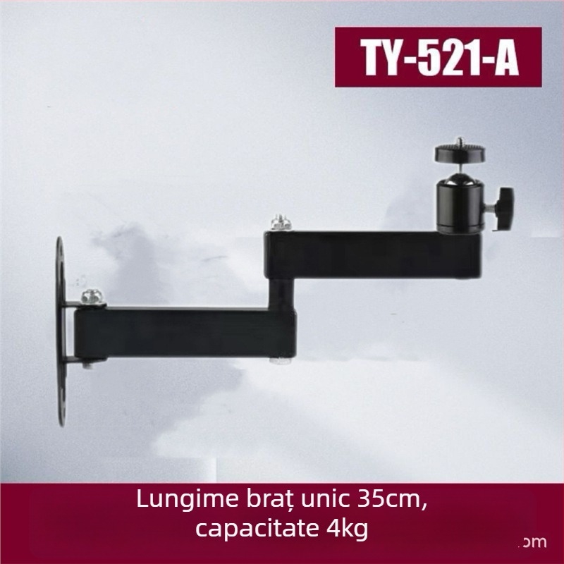 Suport de perete pentru proiector cu cap pan-tilt rotativ, compatibil XGIMI