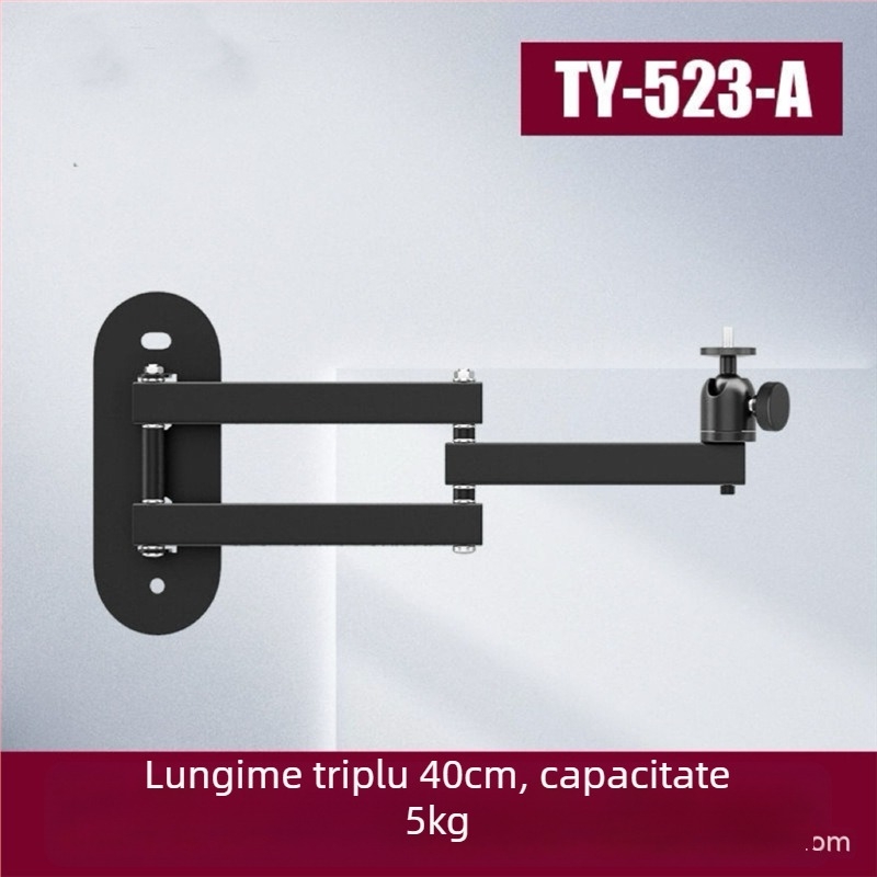 Suport de perete pentru proiector cu cap pan-tilt rotativ, compatibil XGIMI