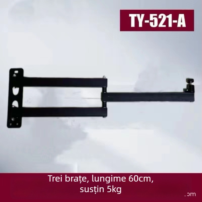 Suport de perete pentru proiector cu cap pan-tilt rotativ, compatibil XGIMI