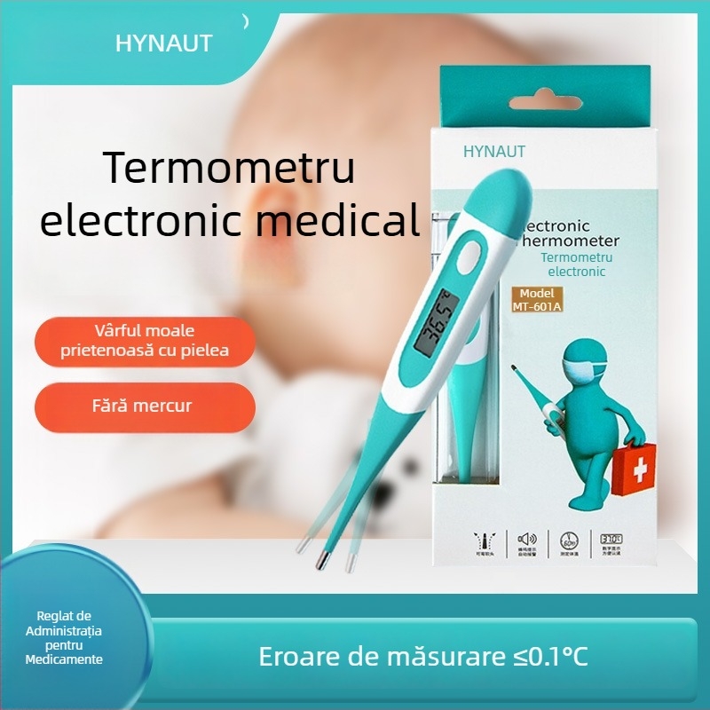 Heinowo termometru electronic pentru subraț, stocare date istorice, utilizare universală