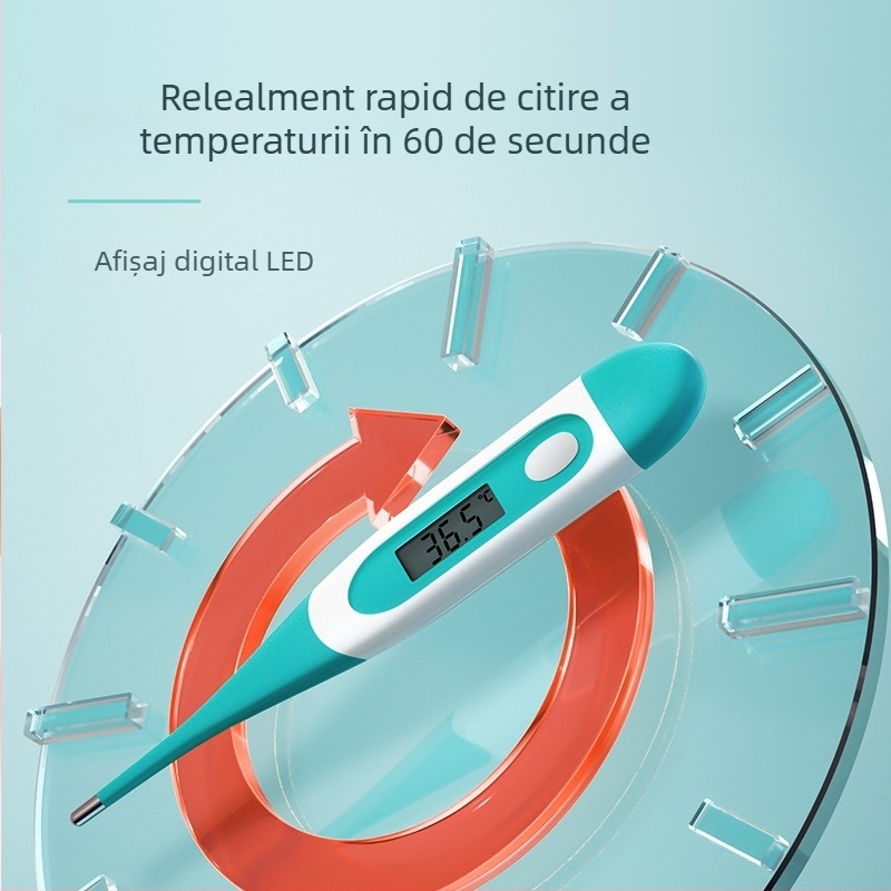 Heinowo termometru electronic pentru subraț, stocare date istorice, utilizare universală