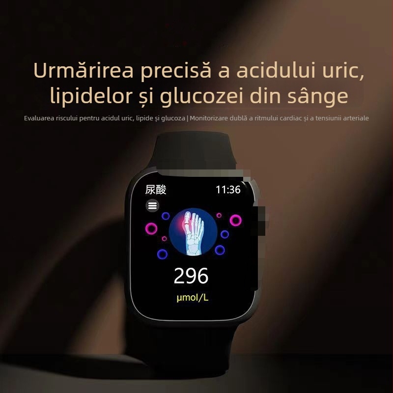 Ceas inteligent M9: monitorizare ritm cardiac, tensiune arterială și oxigen din sânge, impermeabil, compatibil Android