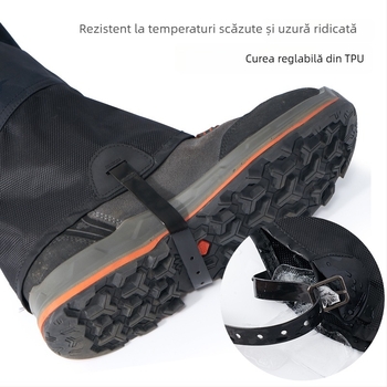 Husă pentru încălțăminte pentru drumeții și alpinism; impermeabilă, rezistentă la zăpadă, noroi și nisip; rezistentă la uzură; unisex