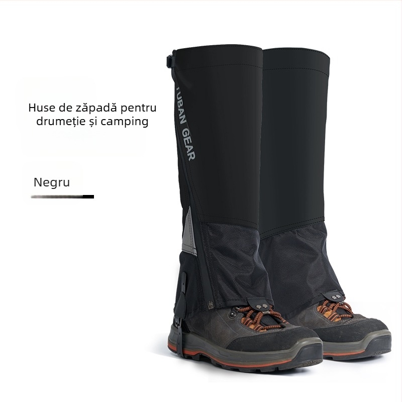 Husă pentru încălțăminte pentru drumeții și alpinism; impermeabilă, rezistentă la zăpadă, noroi și nisip; rezistentă la uzură; unisex
