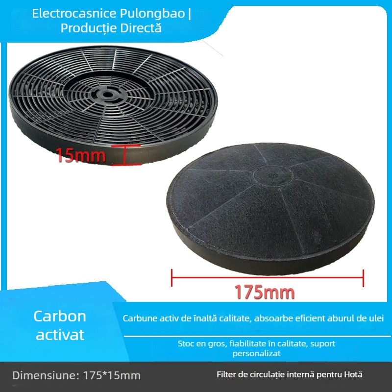 Filtru cu carbon activ pentru hotă – OEM, model Spot goods, demontaj ușor, 117 g