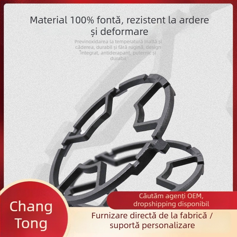 Suport pentru oale la aragaz – universal cu patru sau cinci gheare – Chang Tong, lansare 2022