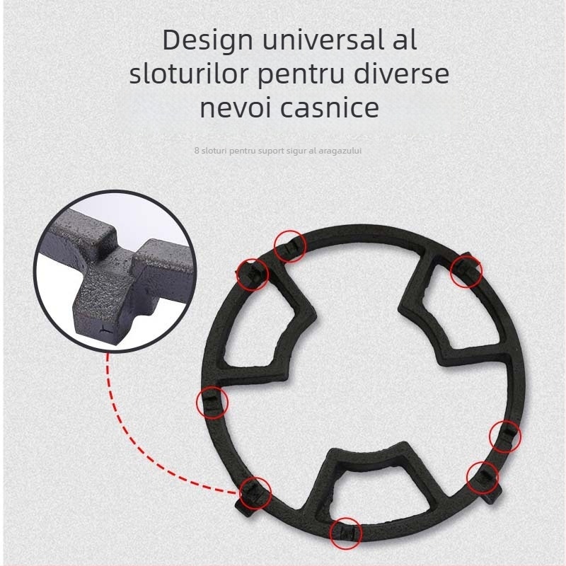 Suport pentru oale la aragaz – universal cu patru sau cinci gheare – Chang Tong, lansare 2022