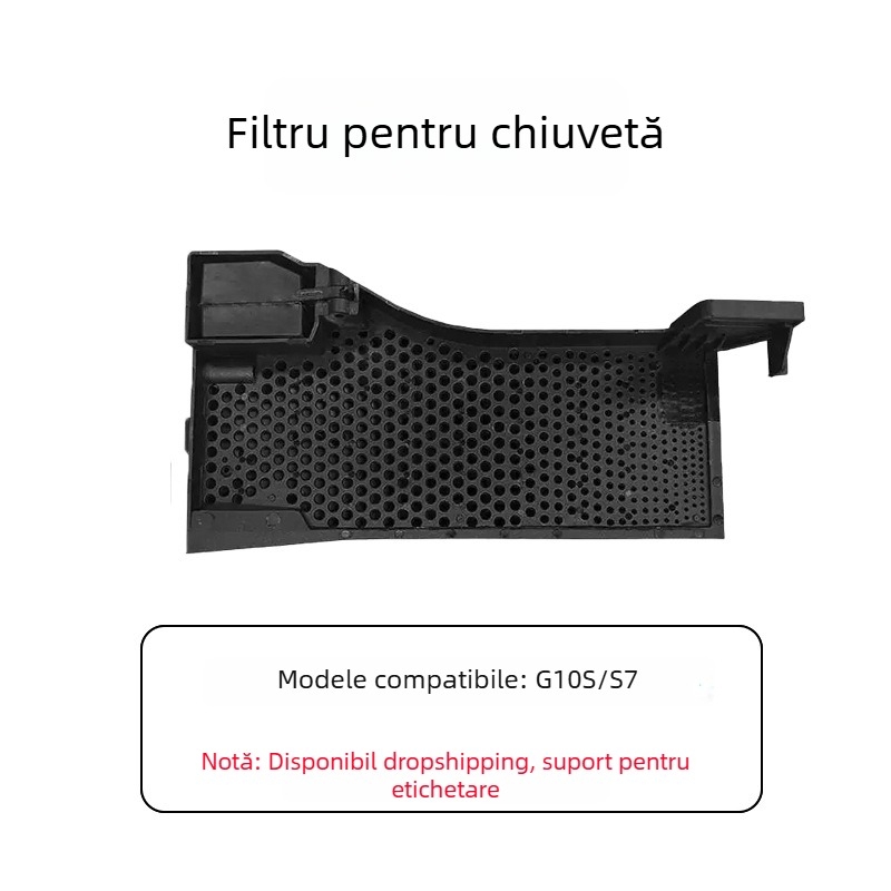 Accesorii pentru aspiratorul G10S: filtru pentru chiuvetă și rezervor de filtru pentru baza stației, model G10S, pentru 101–150 m² în scop domestic
