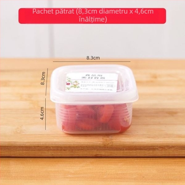 Cutie de depozitare pentru congelator din plastic, de calitate alimentară, pentru carne