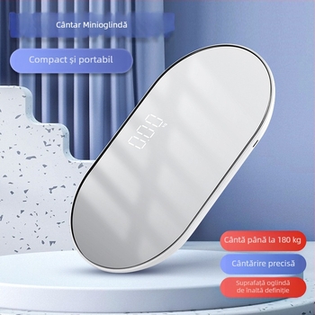 Balanță corporală Bluetooth Time Star BF2030 cu afișaj LED, măsurare grăsime corporală și umiditate, încărcare USB, interval greutate 0.2–180 kg