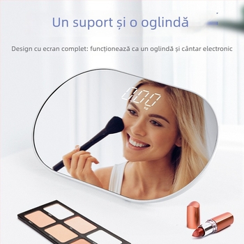 Balanță corporală Bluetooth Time Star BF2030 cu afișaj LED, măsurare grăsime corporală și umiditate, încărcare USB, interval greutate 0.2–180 kg