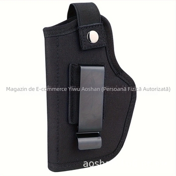 Husă de pistol tactică impermeabilă, rezistentă la rupere, pentru exterior, potrivită atât pentru mâna stângă, cât și pentru cea dreaptă, geantă pentru armă CS, husă tactică discretă