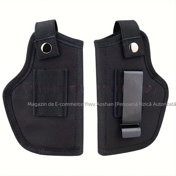 Husă de pistol tactică impermeabilă, rezistentă la rupere, pentru exterior, potrivită atât pentru mâna stângă, cât și pentru cea dreaptă, geantă pentru armă CS, husă tactică discretă