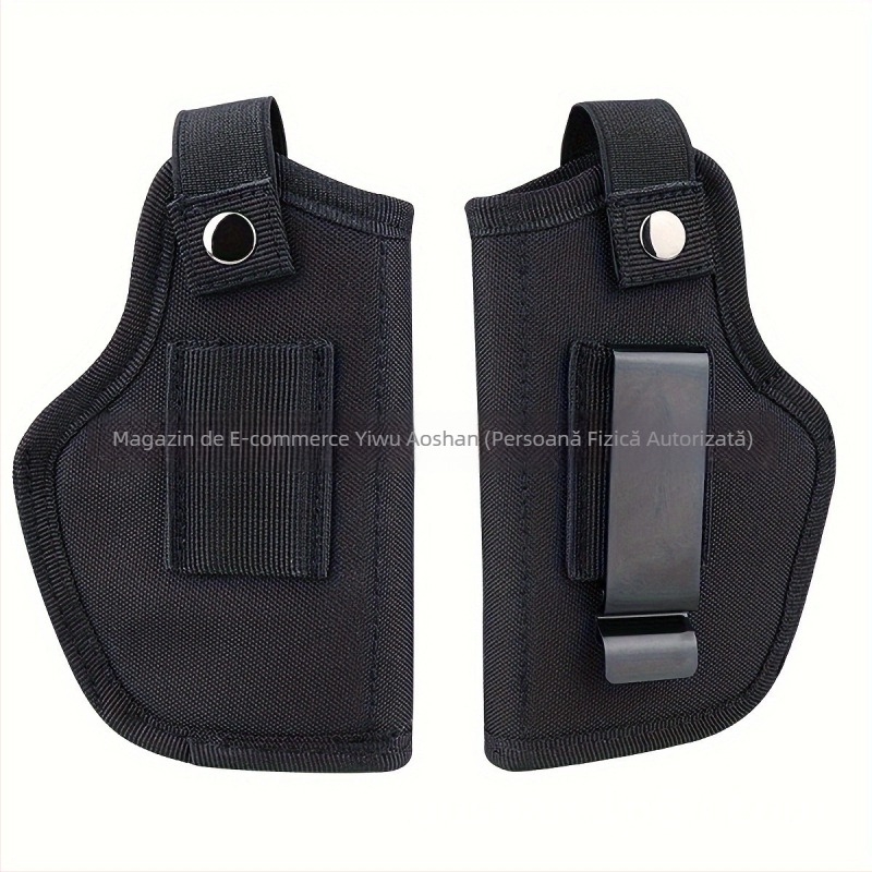 Husă de pistol tactică impermeabilă, rezistentă la rupere, pentru exterior, potrivită atât pentru mâna stângă, cât și pentru cea dreaptă, geantă pentru armă CS, husă tactică discretă
