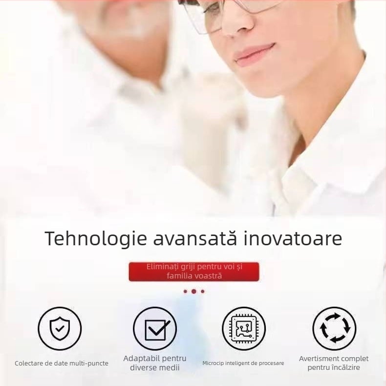 Termometru infraroșu pentru frunte, fără contact, termometru digital portabil (3-5 cm)