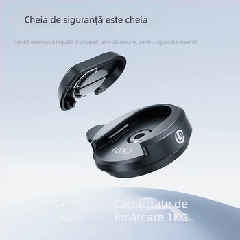 Clip magnetic pentru rucsac, montaj rapid – accesoriu pentru DJI Pocket 3 și Action 5 Pro (ABS, 43 g)