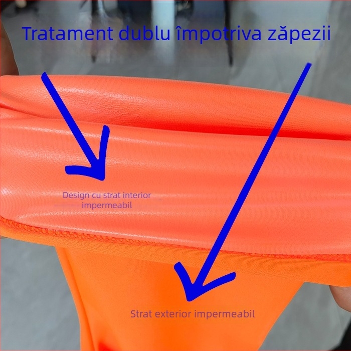 Set echipament zăpadă de iarnă: material impermeabil warp-knitted, funcție outdoor, protecție pentru picioare la drumeții, gheare anti-derapare pentru zăpadă, Travel carefree