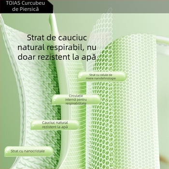 Protecție impermeabilă pentru pantofi copii, antiderapant, stil desen animat, PVC material