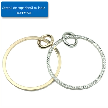 Koujin cadru circular pentru geantă – fier, etichetă privată licențiată, seria Koujin, design: brățară circulară, cu cataramă inel cu arc