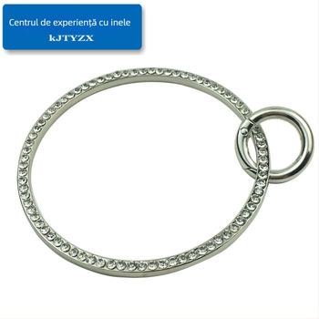 Koujin cadru circular pentru geantă – fier, etichetă privată licențiată, seria Koujin, design: brățară circulară, cu cataramă inel cu arc