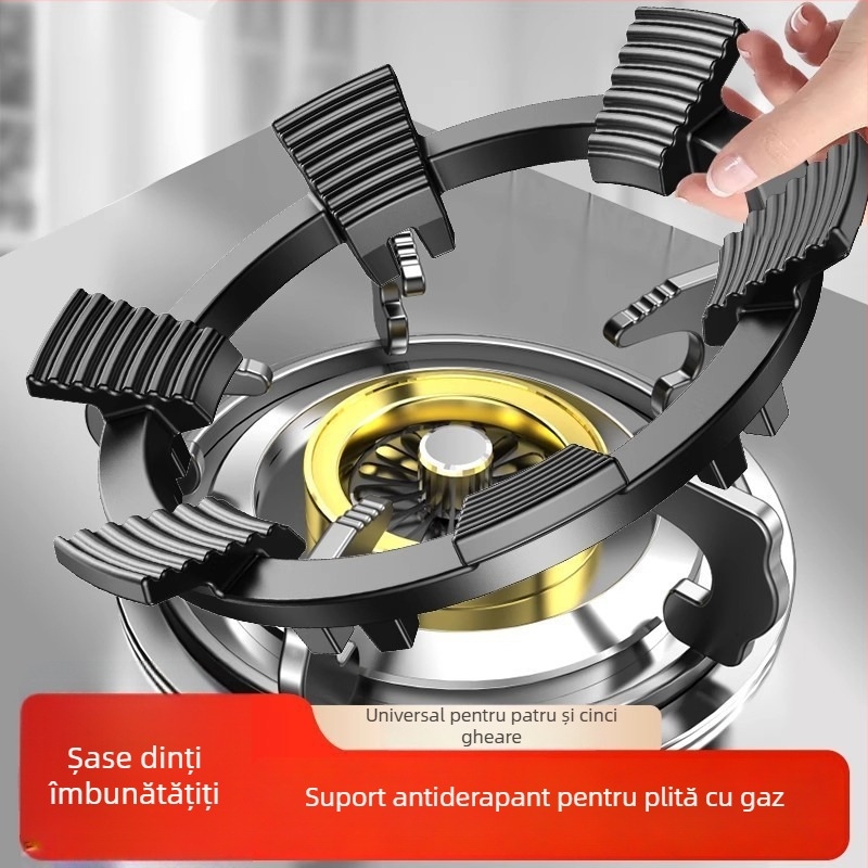 Suport pentru oale pentru aragaz cu gaz, model RQZ-100, instalare ușoară, greutate netă 360/650