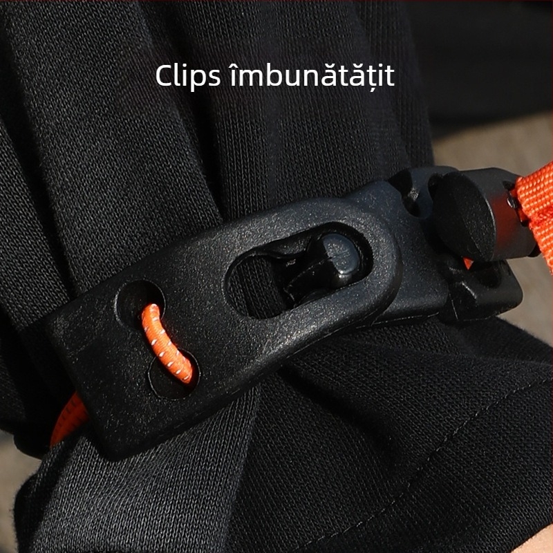 Bandă pentru picior pentru bicicletă ESLNF cu bandă din nailon, material reflectorizant, construcție elastică și cataramă reglabilă