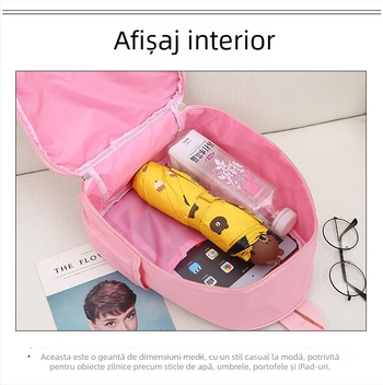 Geantă de dans pentru copii din material Oxford, respirabilă și anti-furt, căptușeală din nailon, model geometric pentru antrenament în afara școlii