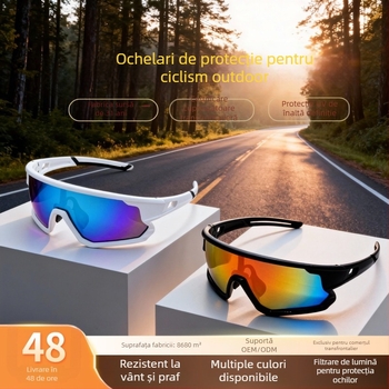 Ochelari polarizați pentru ciclism, TR-90, model Jh-129, rezistenți la vânt, suporturi nazale reglabile
