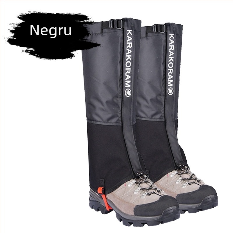 Gaitere de schi pentru exterior și acoperitoare de picioare – material din lemn – mărimi XS–XXL – pentru primăvară