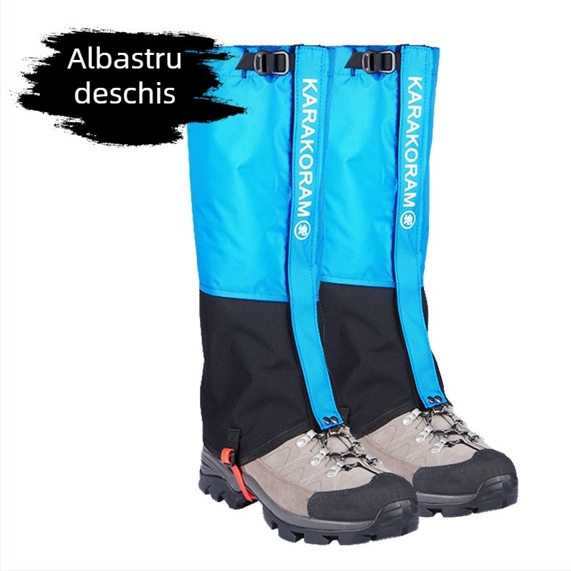 Gaitere de schi pentru exterior și acoperitoare de picioare – material din lemn – mărimi XS–XXL – pentru primăvară