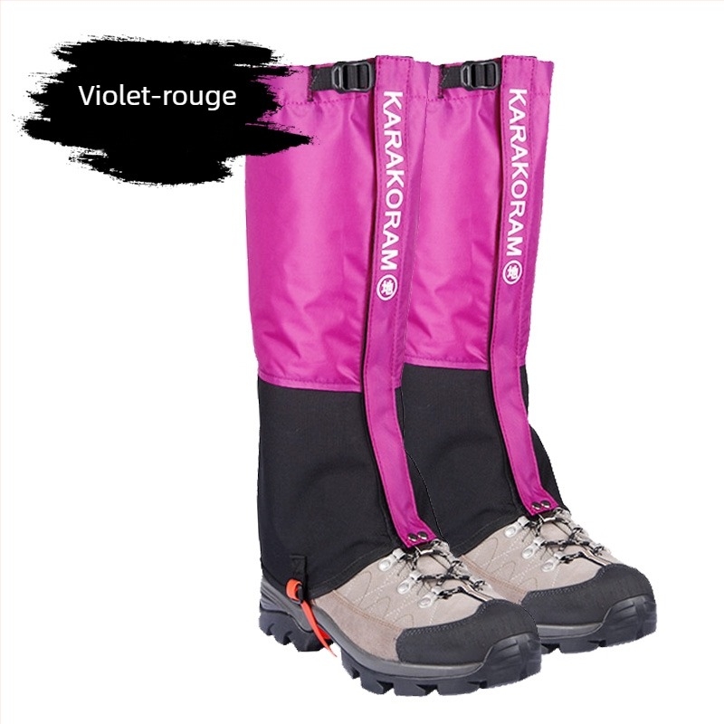 Gaitere de schi pentru exterior și acoperitoare de picioare – material din lemn – mărimi XS–XXL – pentru primăvară