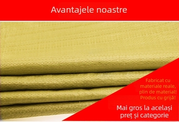 Geantă textilă galbenă 90×130 cm, cu model piele de șarpe, pentru mutare și ambalare