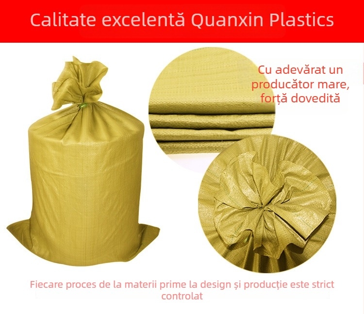 Geantă textilă galbenă 90×130 cm, cu model piele de șarpe, pentru mutare și ambalare