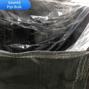 Sac pătrat din plasă plastică țesută pentru mărfuri în vrac