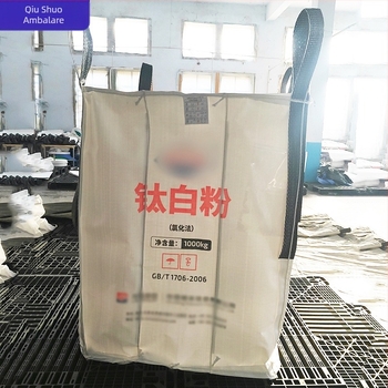 Ton bag container sac, pătrat, din plastic, volum la comandă, specificații la comandă