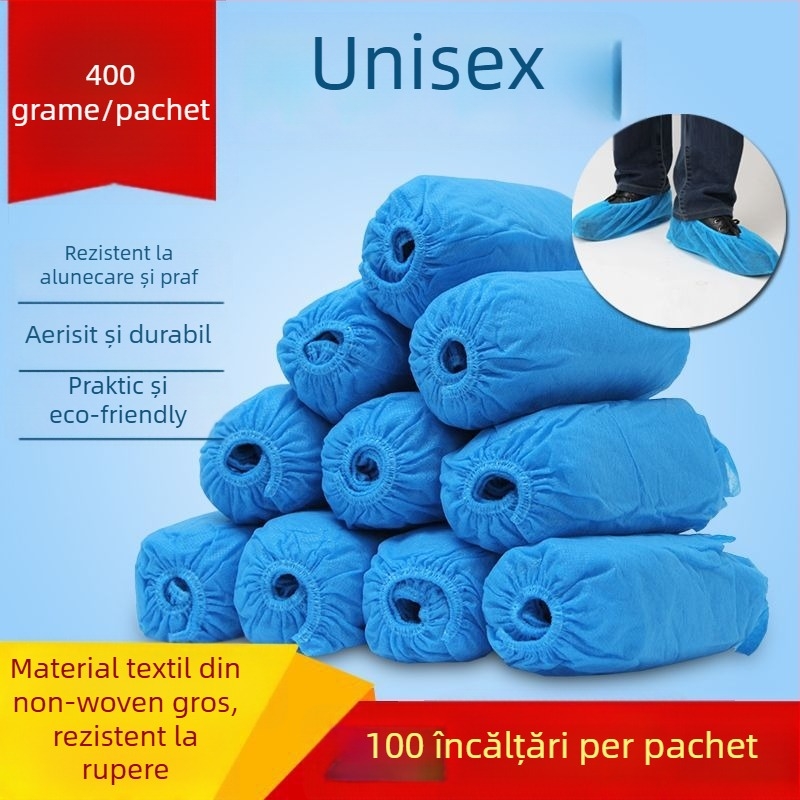 Acoperiri de încălțăminte de unică folosință din material nețesut pentru interior – protecție la praf, impermeabile și respirabile