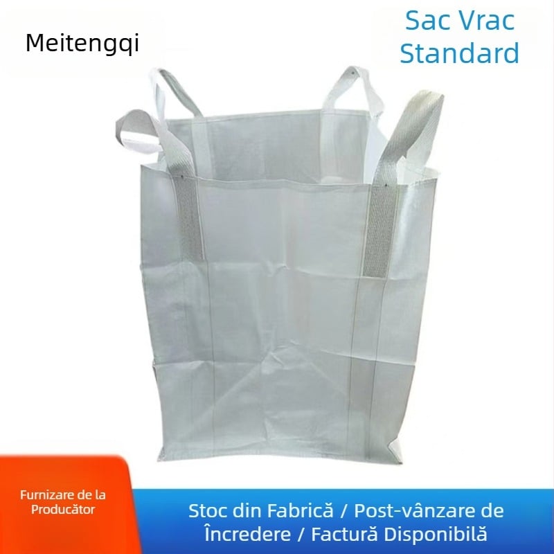 Saci albi de 1 tonă pentru mărfuri în vrac, Saci industriali pentru mărfuri în vrac, Saci cu curea de 1 tonă, Saci spațiali, Paleți moi, Saci groși pentru vrac