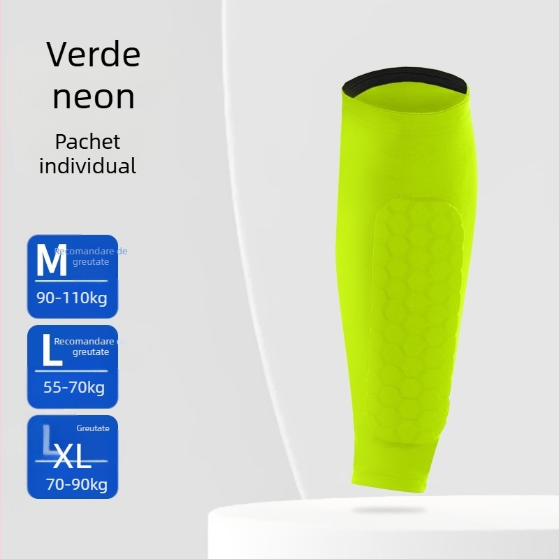 RIZI Colanți cu protecție pentru gambe – protector pentru gambe, Spandex, Adult, fotbal